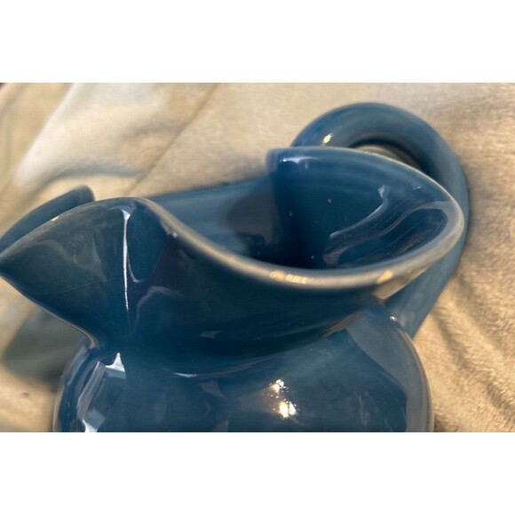 Vintage Maioliche Jessica Scalloped Creamer Pitcher Vase Made in Italy - Picture 8 of 8